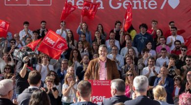 pedro sanchez mitin