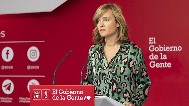 Pilar Alegría: Feijóo queda cuestionado no sólo para dirigir el PP sino para ser candidato a presidir España