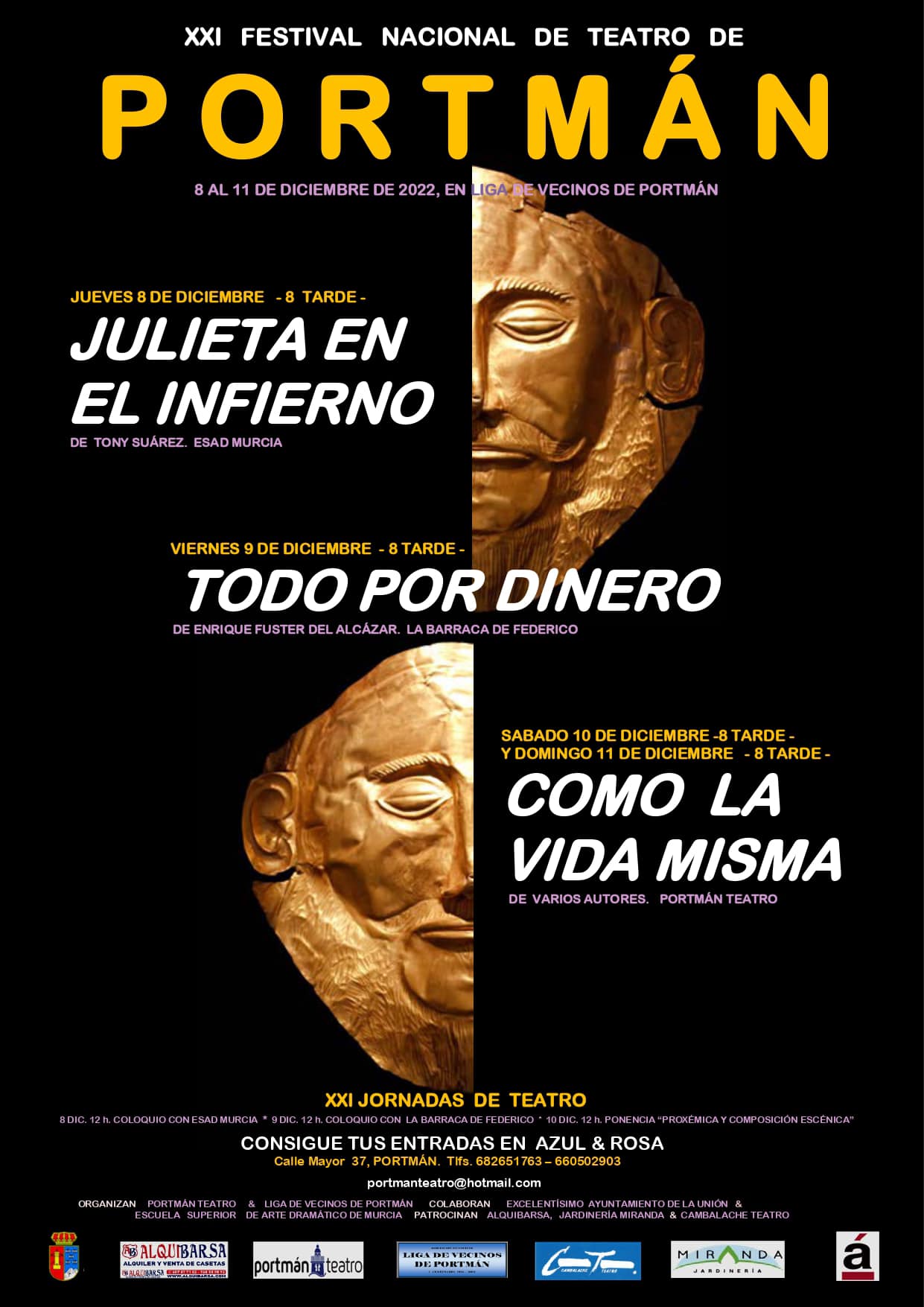 XXI JORNADAS DE TEATRO DE PORTMÁN
