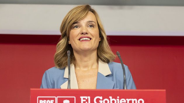 Pilar Alegría: La línea del PP la marca Ayuso, Feijóo es un líder en entredicho