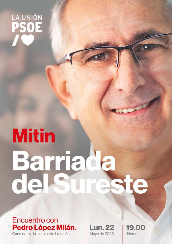 MITIN-MESAS INFORMATIVAS. BARRIADA DEL SURESTE, 22 DE MAYO