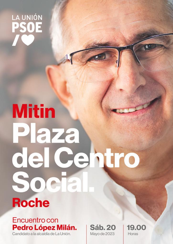 MITIN-MESAS INFORMATIVAS. PLAZA CENTRO CIVICO – ROCHE, 20 DE MAYO