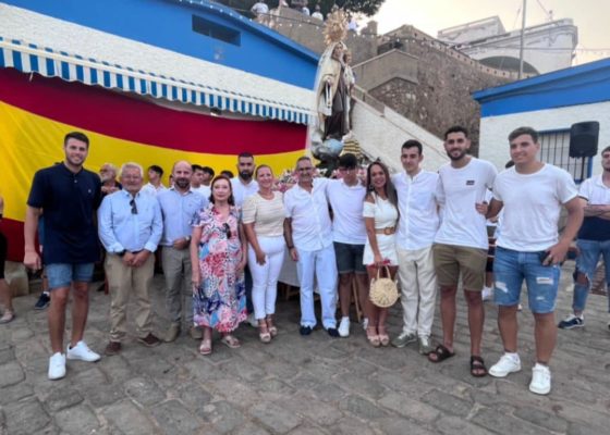 procesion virgen del carmen 2023