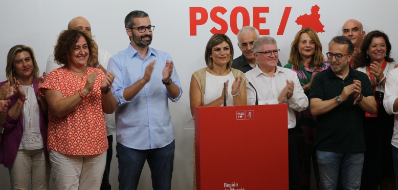 El PSRM-PSOE consigue incorporar a la senadora Inma Sánchez en la dirección del Grupo Socialista en la Cámara Alta