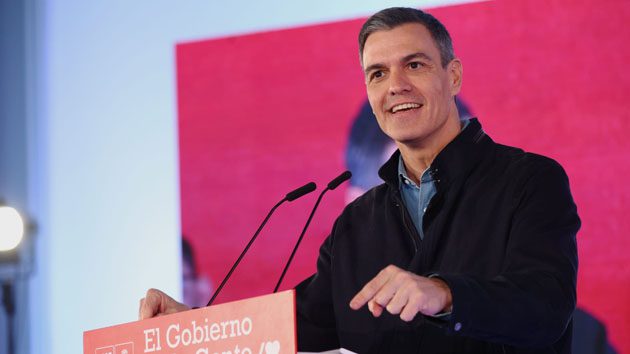 Pedro Sánchez: Las derechas se manifiestan porque no quieren un presidente del PSOE ni la revalorización de las pensiones, la subida del SMI o la Reforma Laboral